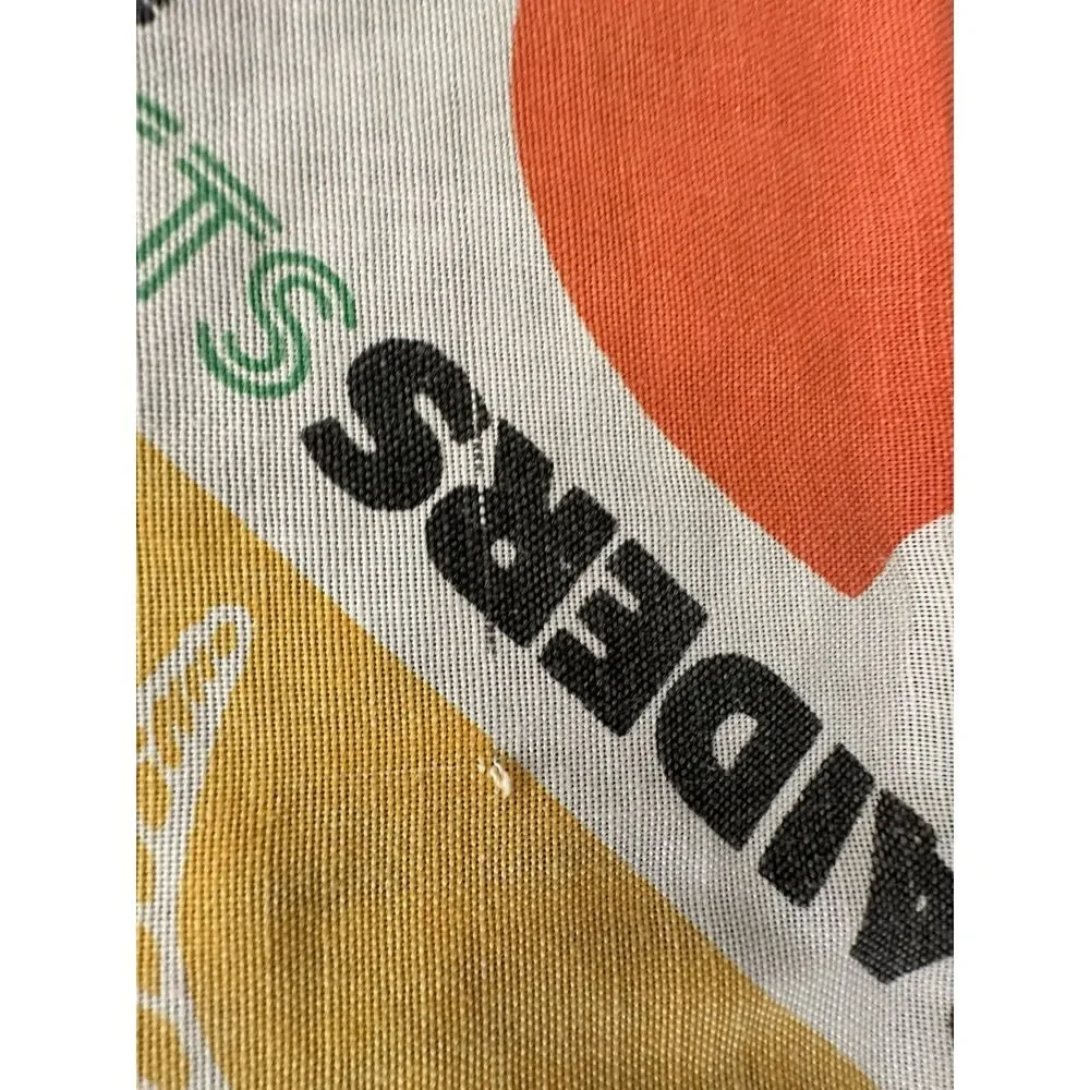 Vintage Sears‎ Roebuck Perma Prest NFL Football Teams Bedspread Full/Dbl